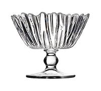 Pasabahce 95833L Aurora Coppetta Vetro, con Piatto, 14 cm