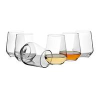 Pasabahce Allegra Water Glass - 425cc, Set di 6, Bicchieri classici per acqua e succo, Ideali per succo d'arancia, Bicchieri eleganti e classici per casa e cene, Bicchieri d'acqua, Bicchieri da succo