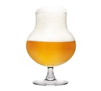 Pasabahce, Belgian Ale, 440327, set di 4 bicchieri da birra, altamente funzionali, con design elegante, adatti per tutte le birre artigianali, alta qualità, 0,4 l, 485 ml