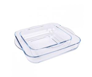Pasabahce Borcam-Set 2 Pirofile Quadre Cm.28 22 159028