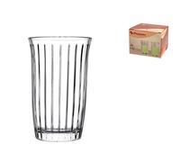 Confezione 4 Bicchieri Long Drink Joy In Vetro Trasparente Cl 36,5. Idonei Al In