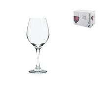 Pasabahce Confezione 6 calici vino rosso Amber in vetro, cl. 36,5