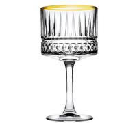 Pasabahce Elysia Golden Touch - Bicchieri da cocktail 500 cc, 4 pezzi