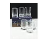 Pasabahce Elysia Set 6 Bicchieri in Vetro, per Liquore, cl06