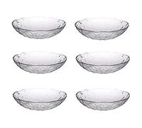 Pasabahce Set 6 Coppette Estrella In Vetro Trasparente Cm 13