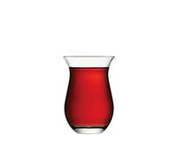 Pasabahce Galata 42611 - Set di 6 bicchieri da tè turchi grandi, trasparenti