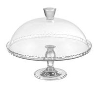Pasabahce Glasservierschale con Coperchio 95200 Vetro Adatti Al Lavaggio in Lavastoviglie Piatto da Dolci Tortiera 32,2cm