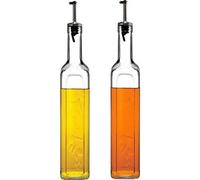 Pasabahce, Homemade 80229, Set di 2 dispenser in vetro per aceto/olio, capacità 500 ml