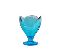 Pasabahce Iceville Set 6 Coppe in Vetro, Azzurro, 27cl