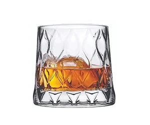 Pasabahce Leafy Old Fashioned Bicchieri 320 ml, P420194-00000-B01006, confezione da 6