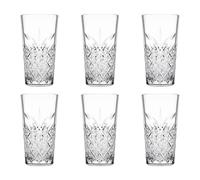 Bicchieri long drink, bicchiere di cristallo 6 set - Timeless stackable, 470 ml