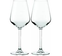 Pasabahce Set 6 Calici Allegra in Vetro - 34,5 leganti per Vino, Acqua e Bevande - Design Classico, Lavabili in Lavastoviglie, Arredo Tavola (Confezione da 2)