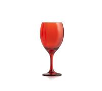 Pasabahce set 6 calici imperial in vetro rosso cl 25