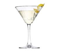 Pasabahce Set 6 coppe Martini in Vetro, Elysia, CL 22 cm 19,8h diam.8,5