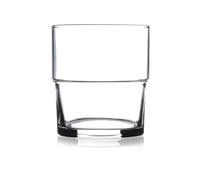 Pasabahce Set di 6 bicchieri impilabili 300 ml decorazione tavolo trasparente Hill