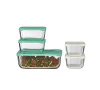 PASABAHCE Set 5 Pezzi Frigo In Vetro