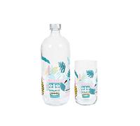 PASABAHCE Tikiparty Set 5 Pezzi in Vetro, Decoro 2