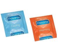 PASANTE Cooling + Warming Mix Preservativi Effetto Freddo/Caldo 100 Profilattici