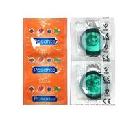 Pasante preservativo verde alla menta in busta da 144 pz mint