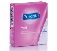 Pasante profilattici sottili feel sensitive 3 pezzi
