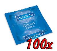 Pasante Ribbed Passion 100 pack