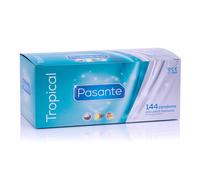 PASANTE Tropical Flavours - Preservativi aderenti - confezione da 144 PEZZI