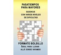 Pasatiempos para adultos - Ejercicios de cálculo mental formato bolsillo - Ejercicios para fortalecer la memoria y la concentración