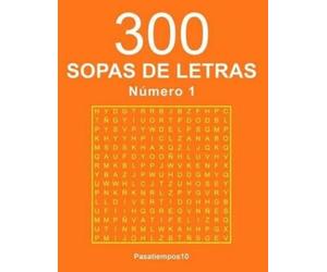 Pasatiempos10 300 Sopas de letras - N. 1 (Tascabile) 300 Sopas de Letras