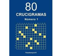 Pasatiempos10 80 Crucigramas - N. 1 (Tascabile) 80 Crucigramas