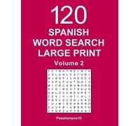 Pasatiempos10 Spanish Word Search Large Print (Tascabile)