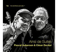 Pascal Auberson & Cesar Decker – Ainsi de Suites – CD