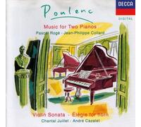 Pascal Rogé - Music for Two Pianos/Elegie