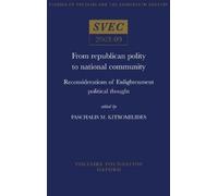 Paschalis M. Kitromilide From Republican Polity to National Communit (Tascabile)