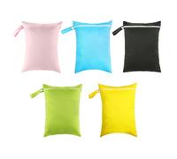 Pasdrucn Wetbag per asilo grande, 30 x 40 cm, impermeabile, borsa per pannolini, borsa per il naso, impermeabile, per l'asilo, per il nuoto, per bagnato, per l'asilo, multicolore, A, Modernità