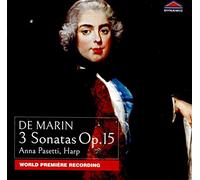 Marie Martin Marcel Vicomte de Marin De Marin: 3 Sonatas, Op. 15 (CD) Album