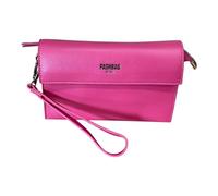 Pash Bag BORSA DONNA tracollina pochette DA SPALLA 3 DIVISORI colori ODETTE (Fuxia)