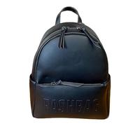 Pash Bag Borsa donna ZAINO da spalla CHIUSO con ZIP sciarpa inclusa ERIC (Black)