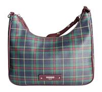 PashBAG Borsa a spalla ecopelle scozzese con chiusura a cerniera e tracolla regolabile. Dimensioni 30x25 cm, elegante e pratica per tutti i giorni.