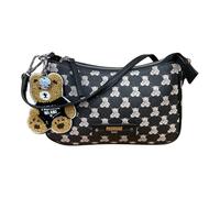 PashBAG BORSA DONNA Piccola SACCA DA SPALLA con tracolla lunga MINI ALISSA (Black)