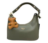 PashBAG BORSA DONNA SACCA Media DA SPALLA con doppia tracolla lunga ALISSA (Verde)