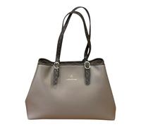 PashBAG L'Atelier du Sac Borsa Donna Shopper da spalla con divisorio interno MIRELLE (Taupe)