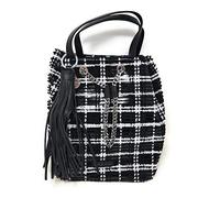 PASHBAG NY L'ATELIER DU SAC BORSA DONNA ASHLEY BLACK&WHITE