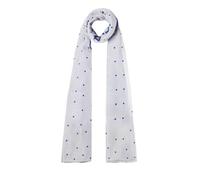 Liu Jo Sciarpa blu / bianco, Taglia One Size
