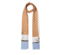 Liu Jo Sciarpa 'Better' camello / nero / bianco, Taglia One Size