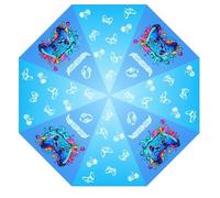 PASHOP Ombrello per bambini con magico cambio di colore, ombrello per bambini per cartella scolastica, leggero e antivento, ombrello tascabile per bambini, per ragazzi e ragazze, console di gioco