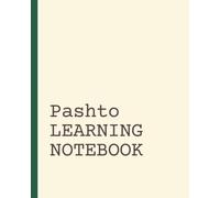 Pashto Learning Notebook: Vocabulary Notebook | Language Learning Journal | Short Daily Practice Pages