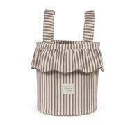 PASITO A PASITO Borsa Bucket Strisce Moka
