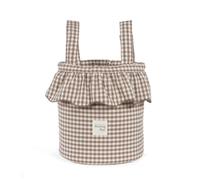 PASITO A PASITO Borsa Bucket Vichy Moka