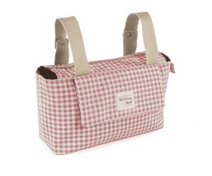 PASITO A PASITO Borsa da Passeggio Organizer I Love Vichy Rosa