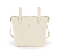 Pasito a Pasito. Borsa portapane per passeggino per bebè, borsa di maternità media, organizer pratico di grandi dimensioni e manico lungo per appendere a spalla, colore beige, dimensioni 31 x 35 x 11 cm.